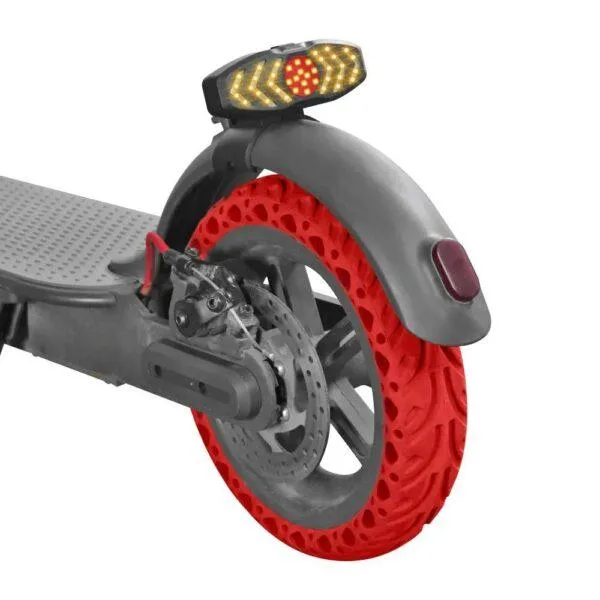 Clignotant LED ,feu arrière avec télécommande sans fil, pour trottinette électrique