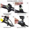 Rétroviseur Rotatif pour Guidon de moto, Vélo, trottinette électrique – Image 3