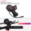 TF-100 Contrôleur de moteur intelligent, 6 pin ,sans balais , affichage de comptage, pour trottinette électrique Kugoo – Image 3