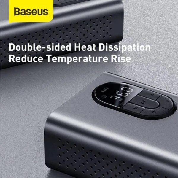 Baseus – Pompe À Air Électrique Sans Fil, Gonfleur Avec Lampe LED, Compresseur D'Air, Pour Trottinette électrique – Image 6