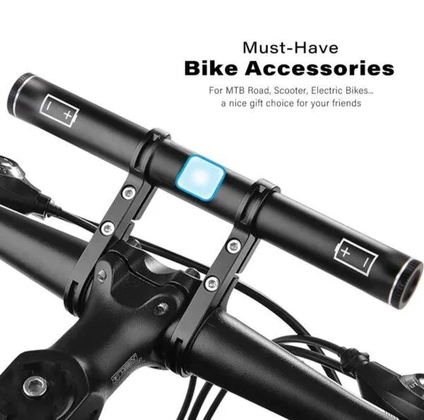 Extension de guidon USB, PowerBank, avec 2 batteries lithuim rechargeable pour trottinette électrique, Vélo, Moto – Image 5