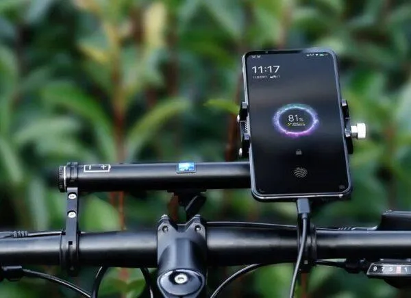 Extension de guidon USB, PowerBank, avec 2 batteries lithuim rechargeable pour trottinette électrique, Vélo, Moto – Image 3