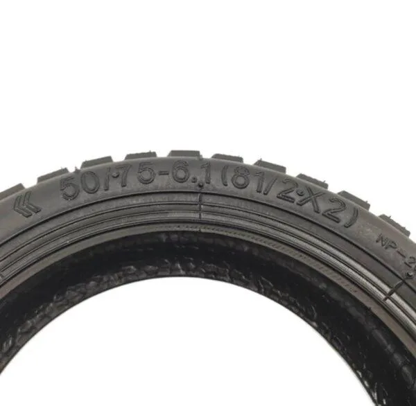 Pneu tout-terrain en caoutchouc de 8 pouces 50/75-6.1(81/2X2) pour trottinette électrique Xiaomi M365/Pro/Pro2/1S/ Lite – Image 2