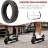 Pneu tout-terrain en caoutchouc de 8 pouces 50/75-6.1(81/2X2) pour trottinette électrique Xiaomi M365/Pro/Pro2/1S/ Lite – Image 6