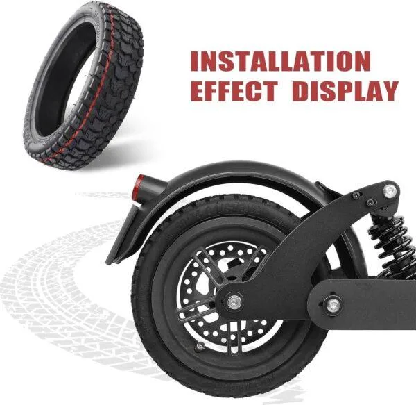 Pneu tout-terrain en caoutchouc de 8 pouces 50/75-6.1(81/2X2) pour trottinette électrique Xiaomi M365/Pro/Pro2/1S/ Lite – Image 8