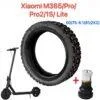 Pneu tout-terrain en caoutchouc de 8 pouces 50/75-6.1(81/2X2) pour trottinette électrique Xiaomi M365/Pro/Pro2/1S/ Lite
