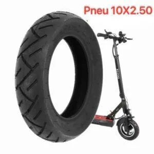 neu Trotinette Electrique,Antidérapant pour trottinette électrique Kugoo 10x2.5 10 Pouces