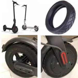 pneu en caoutchouc 8 1/2X2 8.5 pouces pour trottinette électrique M365