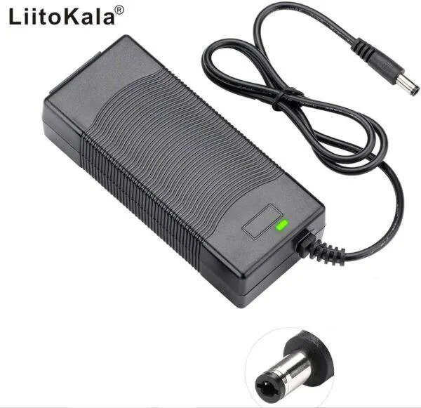 Chargeur 42V 2A dc 5.5x2.1mm pour trottinette électrique