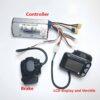 Contrôleur de frein à écran LCD 36V pour trottinette électrique,Vélo électrique