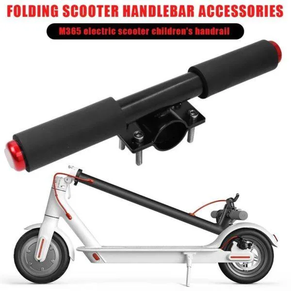 Lampe LED étanche avec guidon pour enfants ,éclairage frontal réglable, charge USB pour trottinette électrique – Image 3