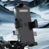 Support de téléphone, réglable pour moto, vèlo trottinette électrique