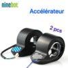Accélérateur 2pcs  haute qualité pour trottinette électrique de Ninebot ES2 ES1 ES3 ES4