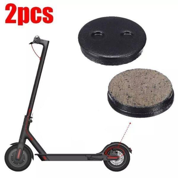2 paires plaquette de frein, disques de Friction pour roue arrière pour Scooter électrique Xiaomi M365 – Image 5