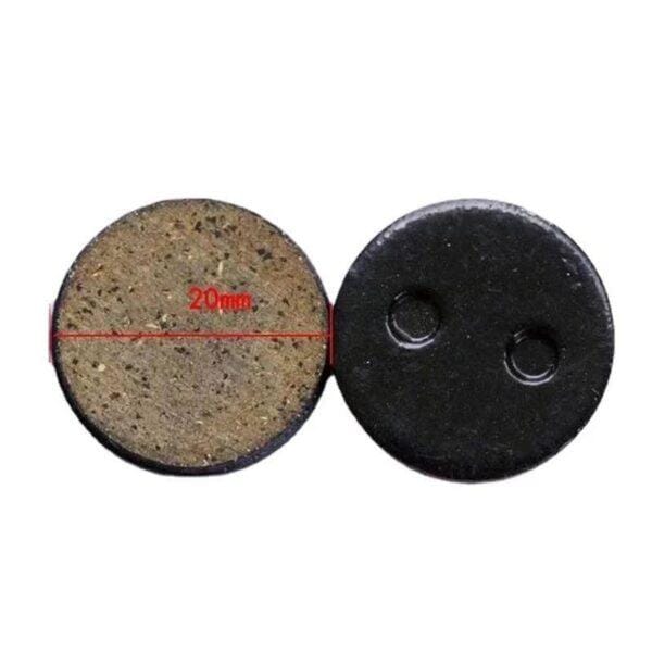 2 paires plaquette de frein, disques de Friction pour roue arrière pour Scooter électrique Xiaomi M365 – Image 4