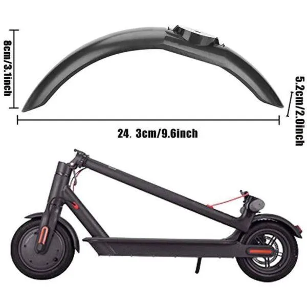 Garde-boue avant pour Scooter Xiaomi M365/Pro – Image 2