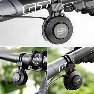 Klaxon Réglage Du Volume 4 Types de Classique Cingtones Rechargeable 100dB Pour trottinette électrique
