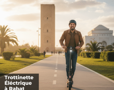 trottinette electrique rabat
