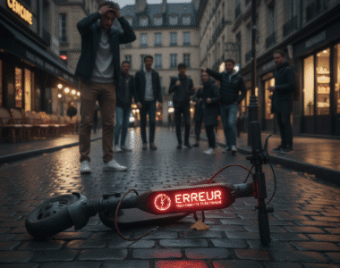 erreur trottinette