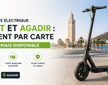 trottinette électrique paiment carte tpe